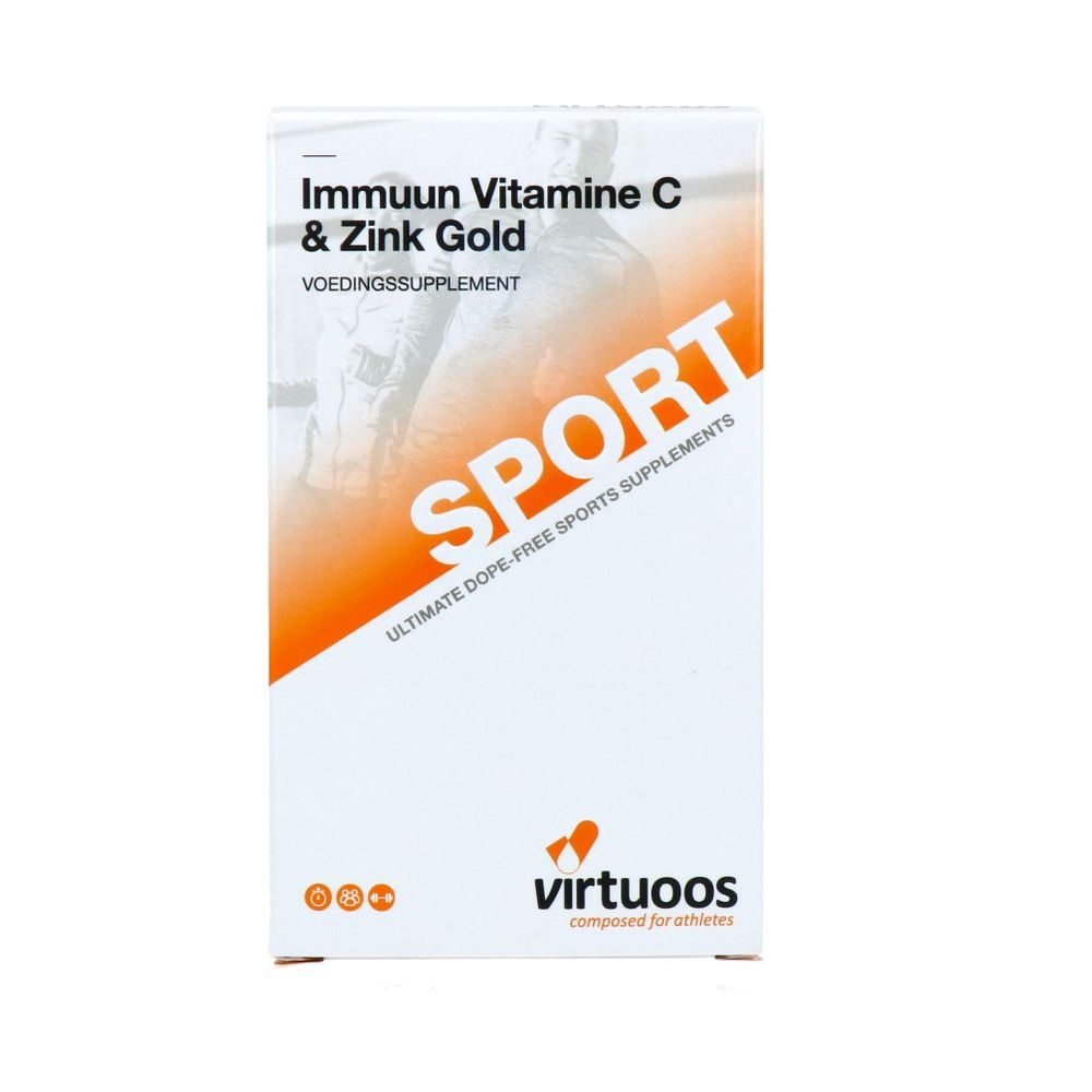 Virtuoos Immune Vitamin C & Zink Gold 90 vcp