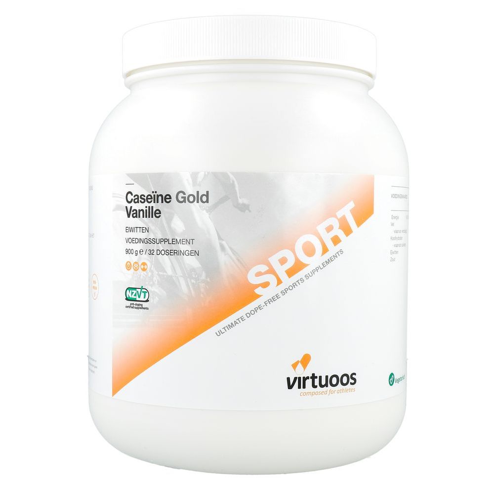 Virtuoos Caseine Gold Vanille 900 gr