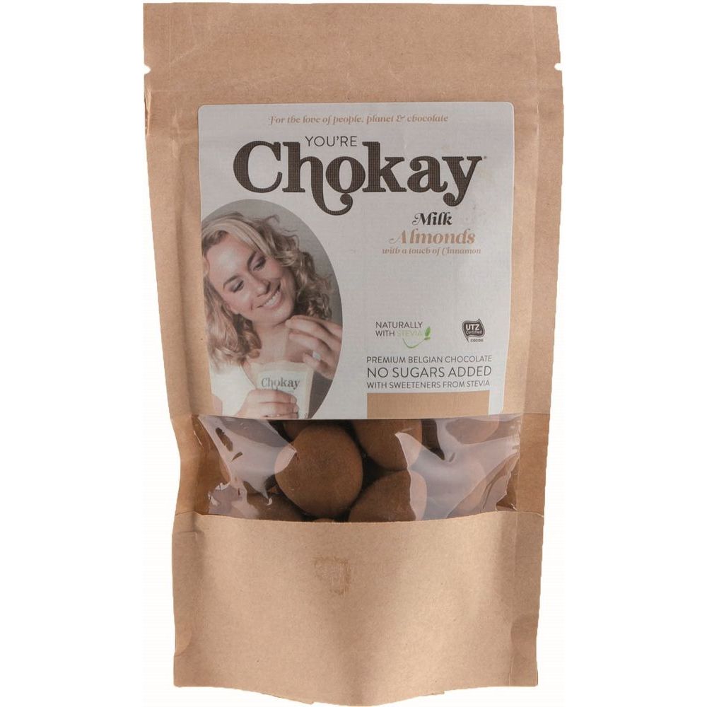 Chokay Amandel Kaneel Melkchocoladeballen 110 gr