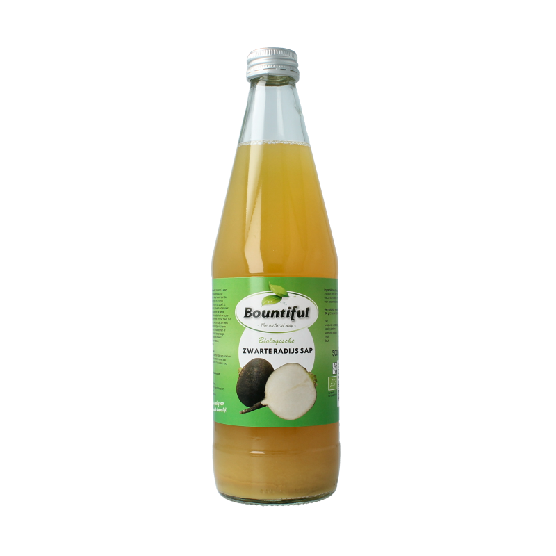 Bountiful Zwarte radijs sap bio 500 ml
