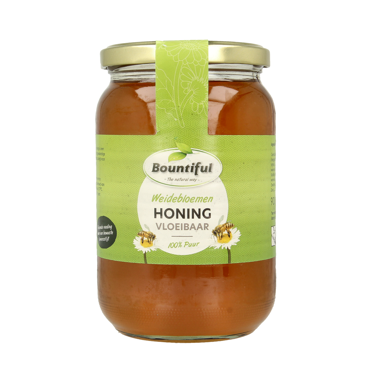 Bountiful Weidebloemen honing vloeibaar 900 gram