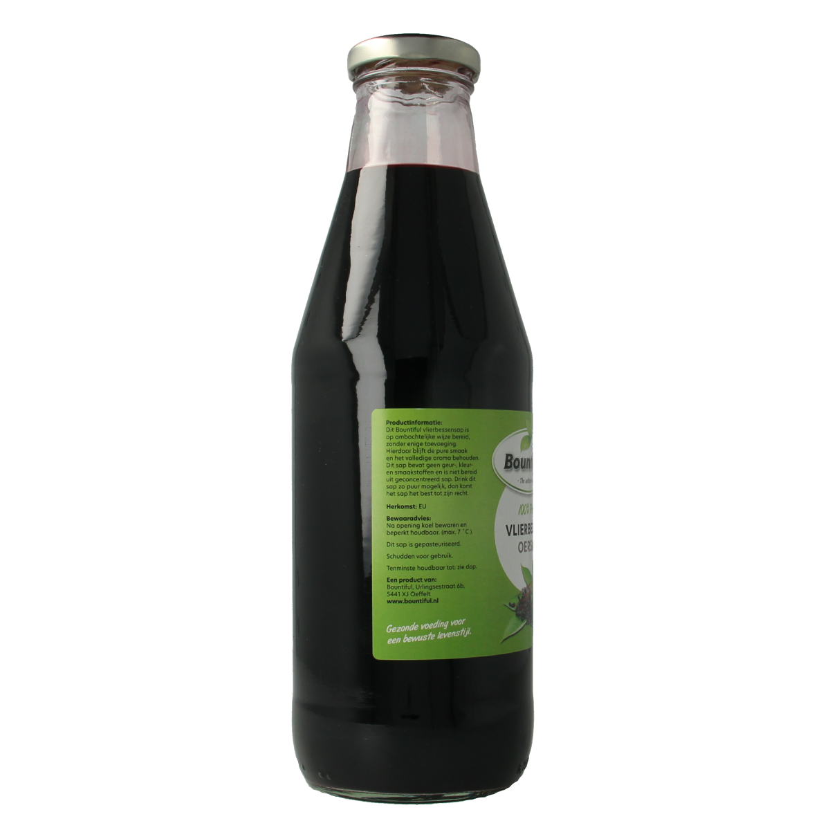 Bountiful Vlierbessen oersap 750 ml