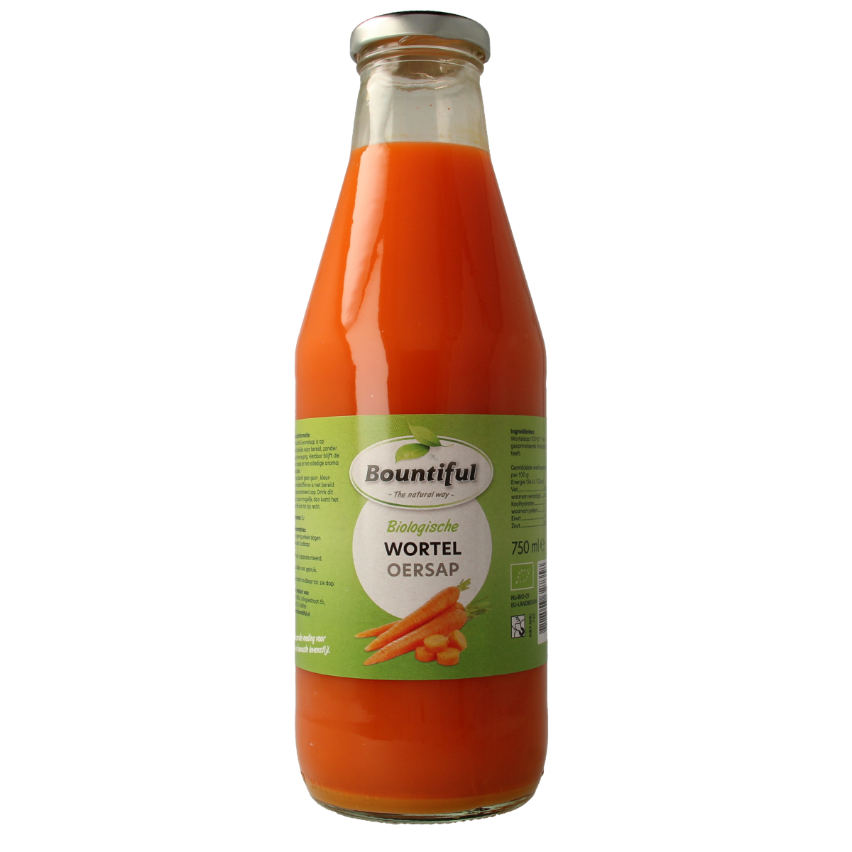 Bountiful Wortel oersap 750 ml