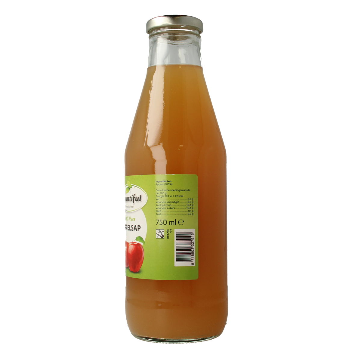Bountiful appelsap 750 ml