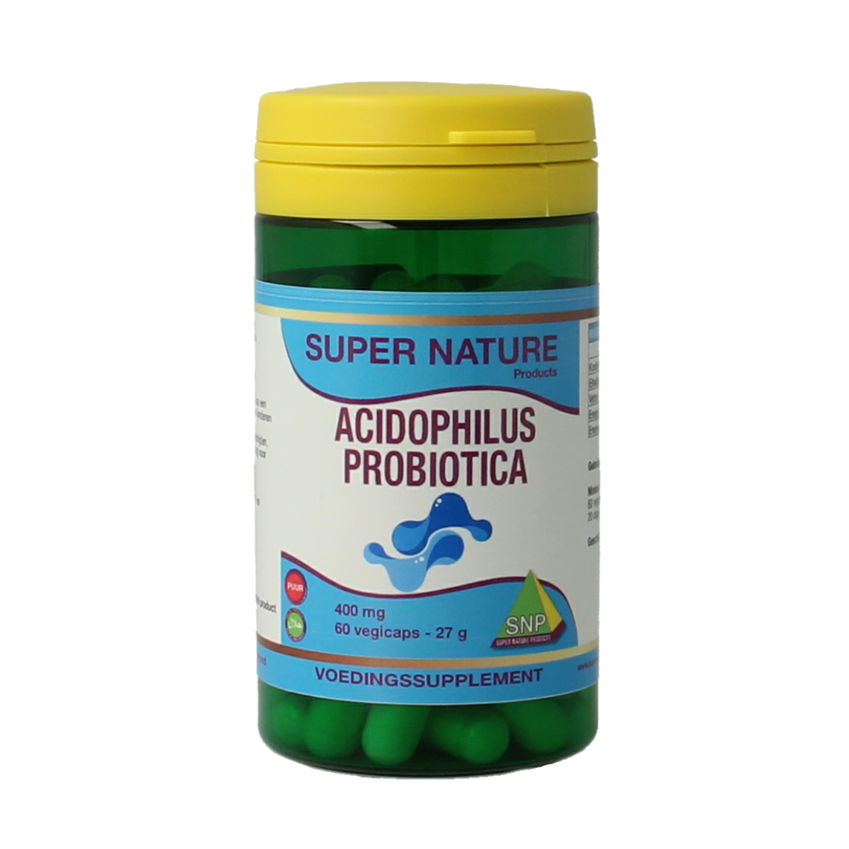 SNP Acidophilus probiotica 400 mg puur 60 capsules