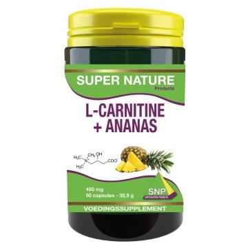 SNP L Carnitine ananas 450 mg 60 capsules