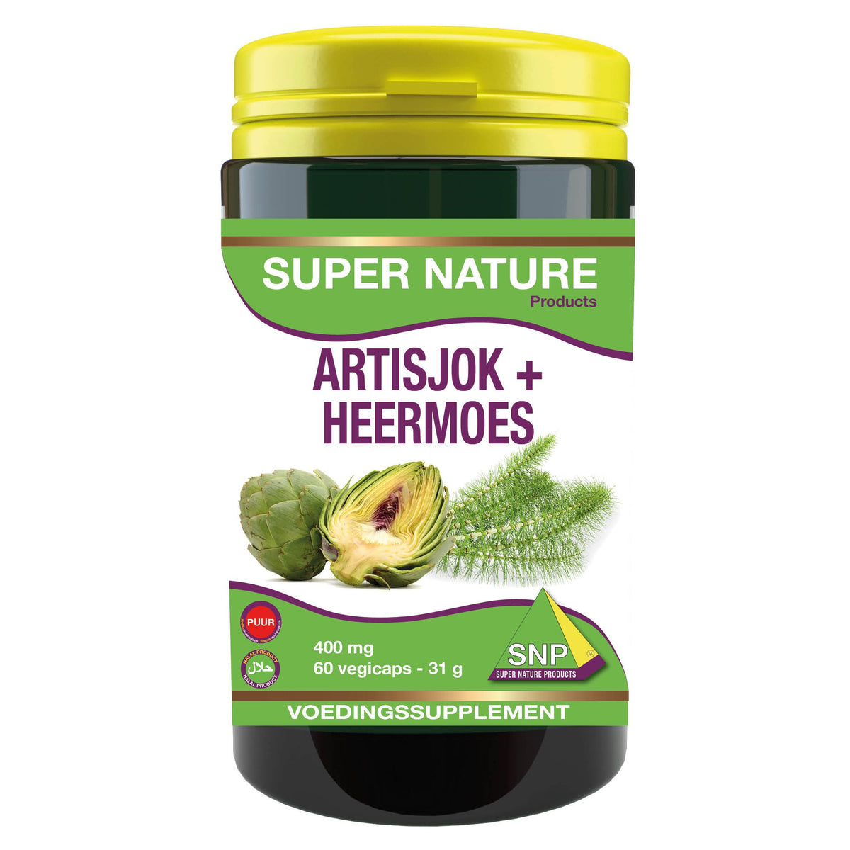 SNP Artisjok en heermoes puur 60 capsules