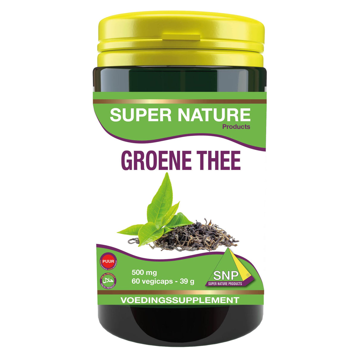 SNP Groene thee puur 60 capsules