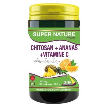 SNP Chitosan ananas vitamine C 360 mg 60 capsules
