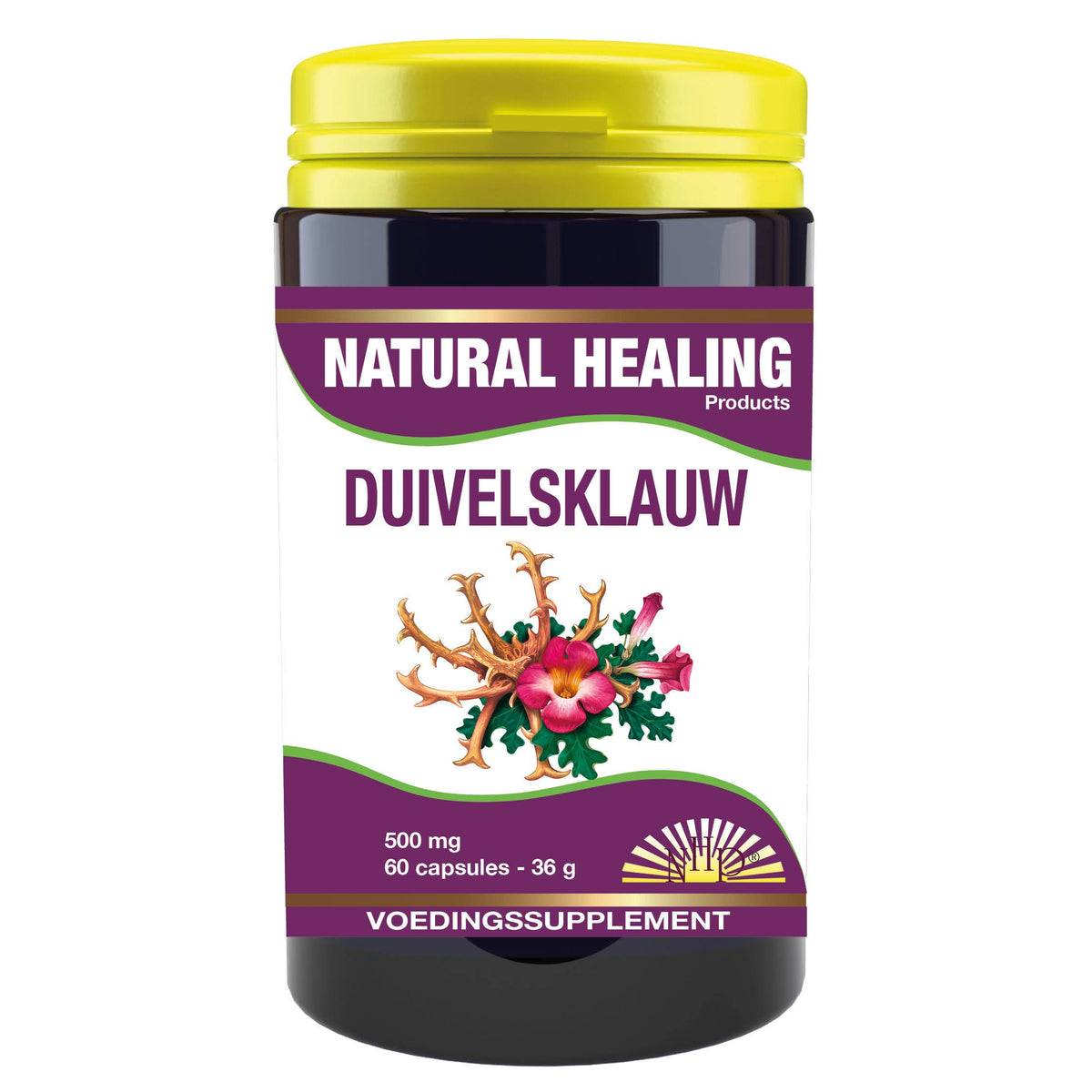 NHP Duivelsklauw 500 mg 60 capsules
