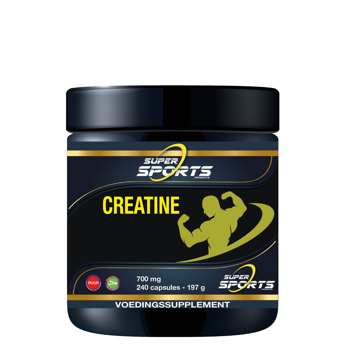 SNP Creatine 700 mg puur 240 capsules