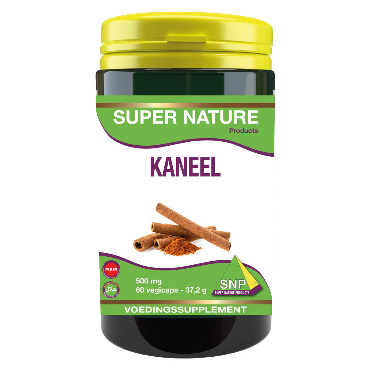 SNP Kaneel Cinnamomum verum 500 mg puur 60 vcaps