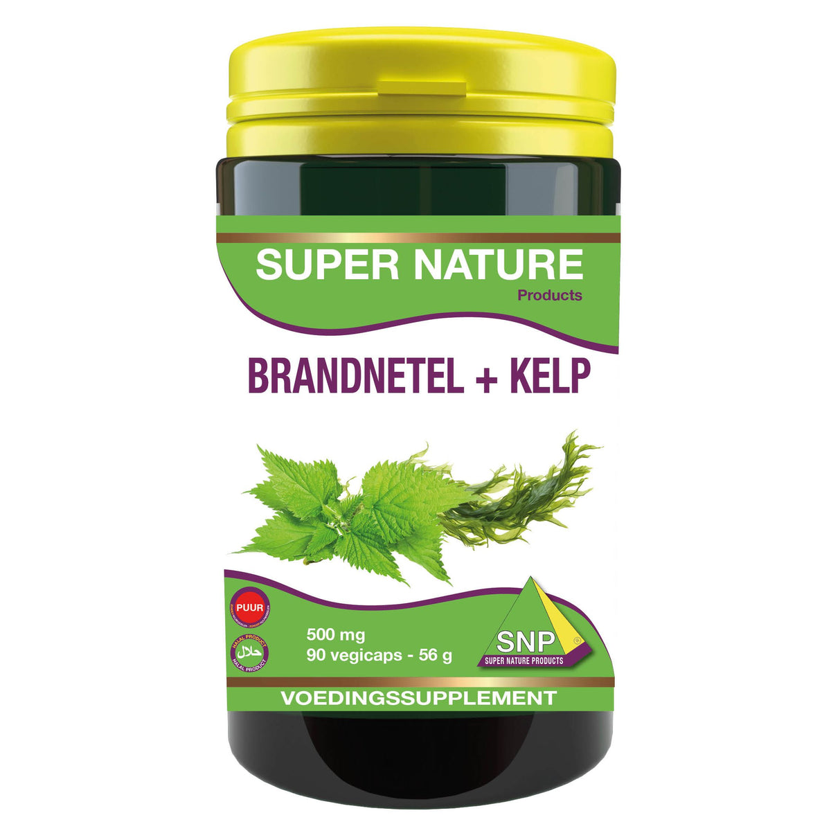 SNP Brandnetel + kelp 500 mg puur 90 capsules