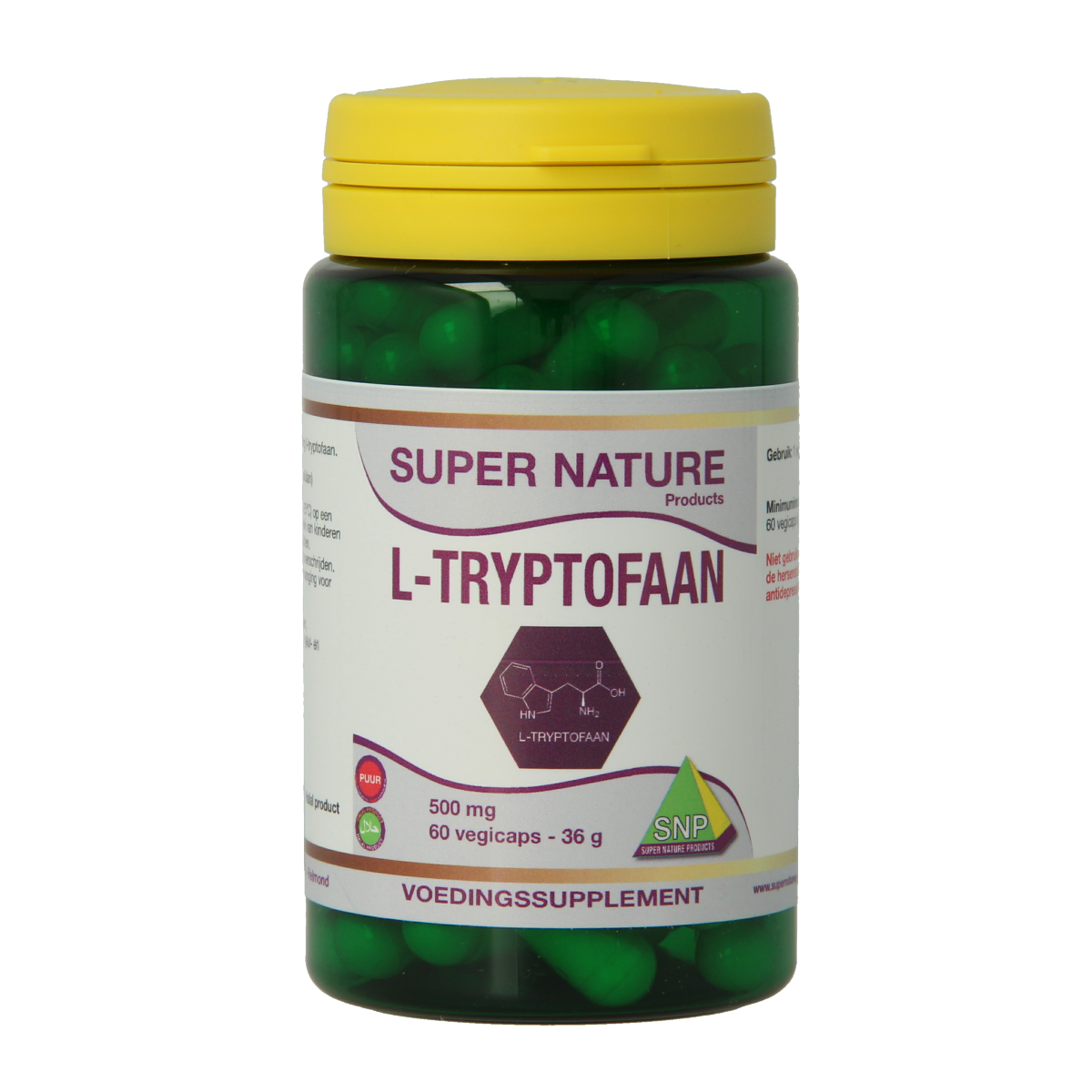 SNP L-Tryptofaan 500 mg 60 capsules