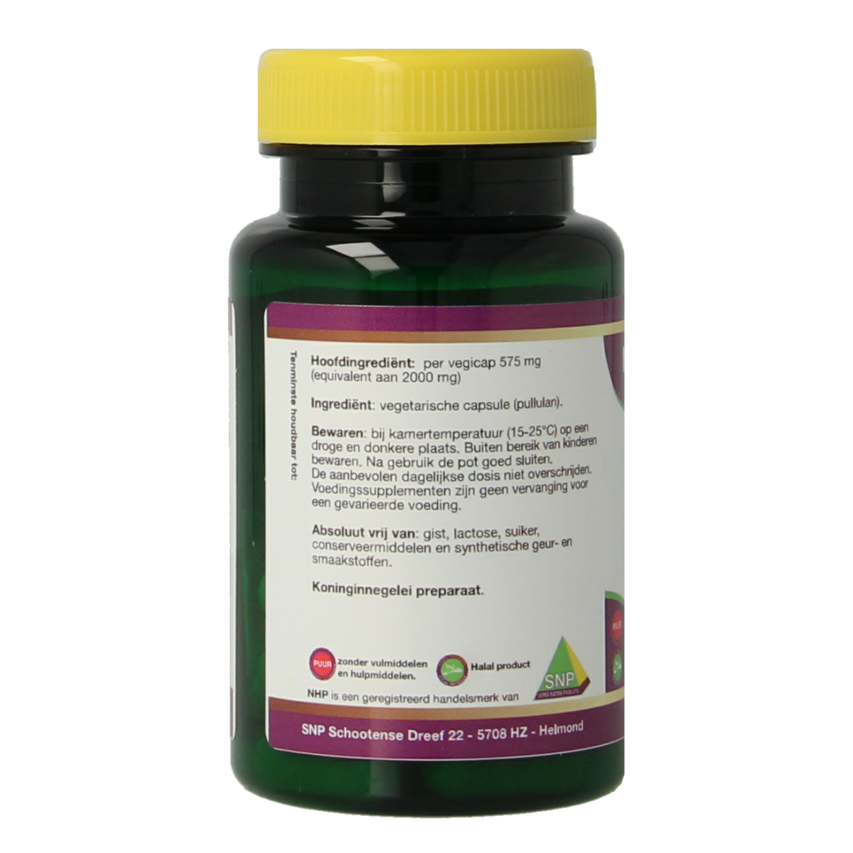 NHP Royal jelly 2000 mg puur 30 vcaps