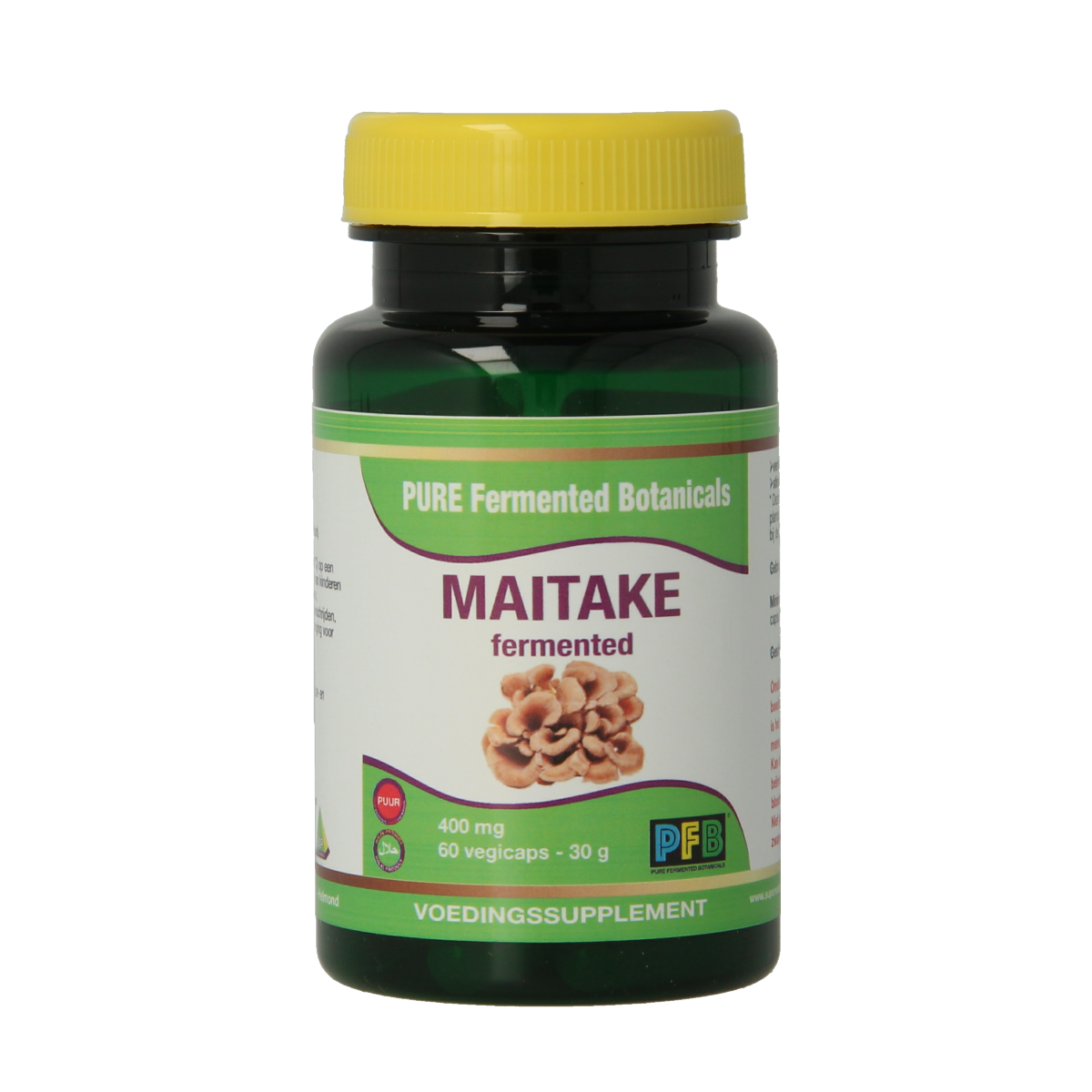 SNP Maitake fermented 400 mg puur 60 vcaps