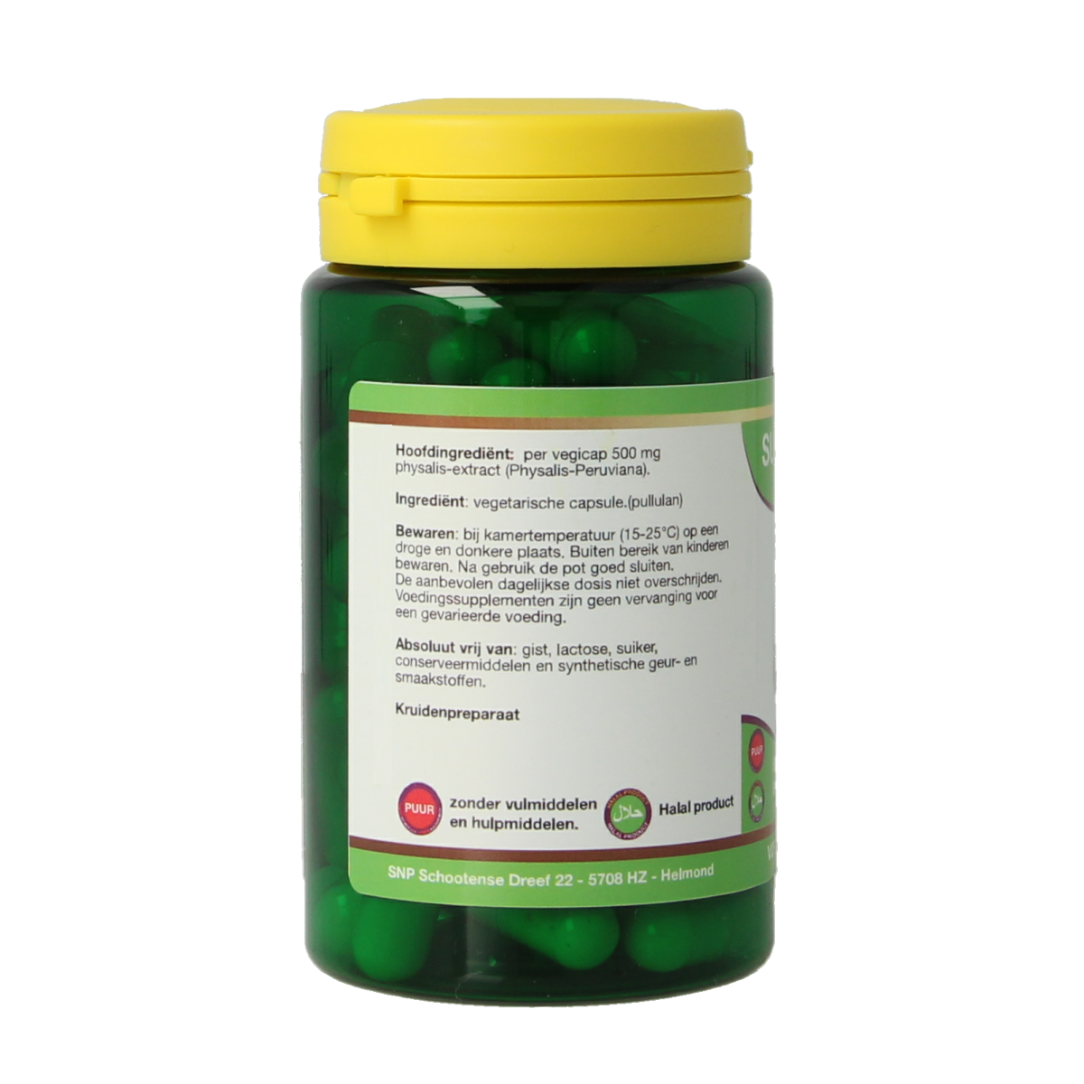 SNP Physalis 500 mg puur 60 vcaps