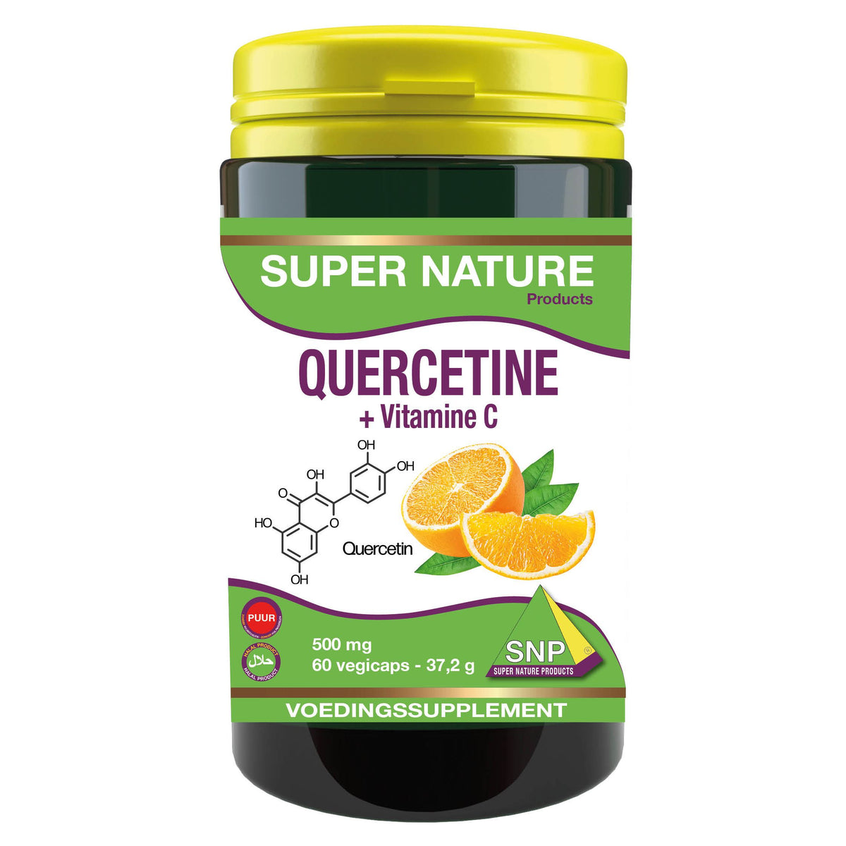 SNP Quercetine + gebufferde vitamine C puur 60 vcaps