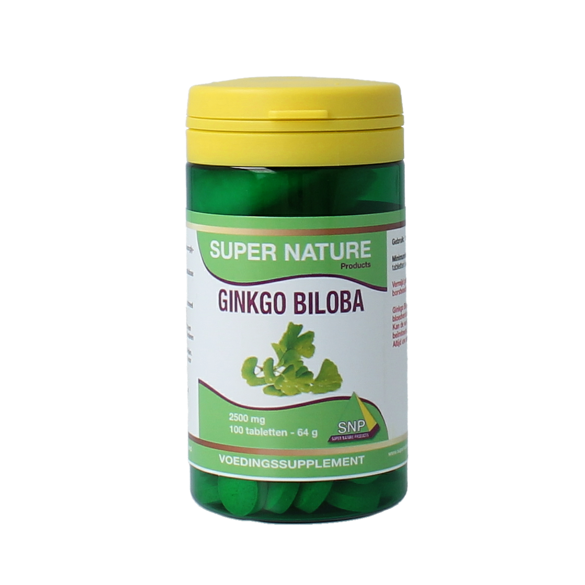 SNP Ginkgo biloba 2500 mg 100 tabletten