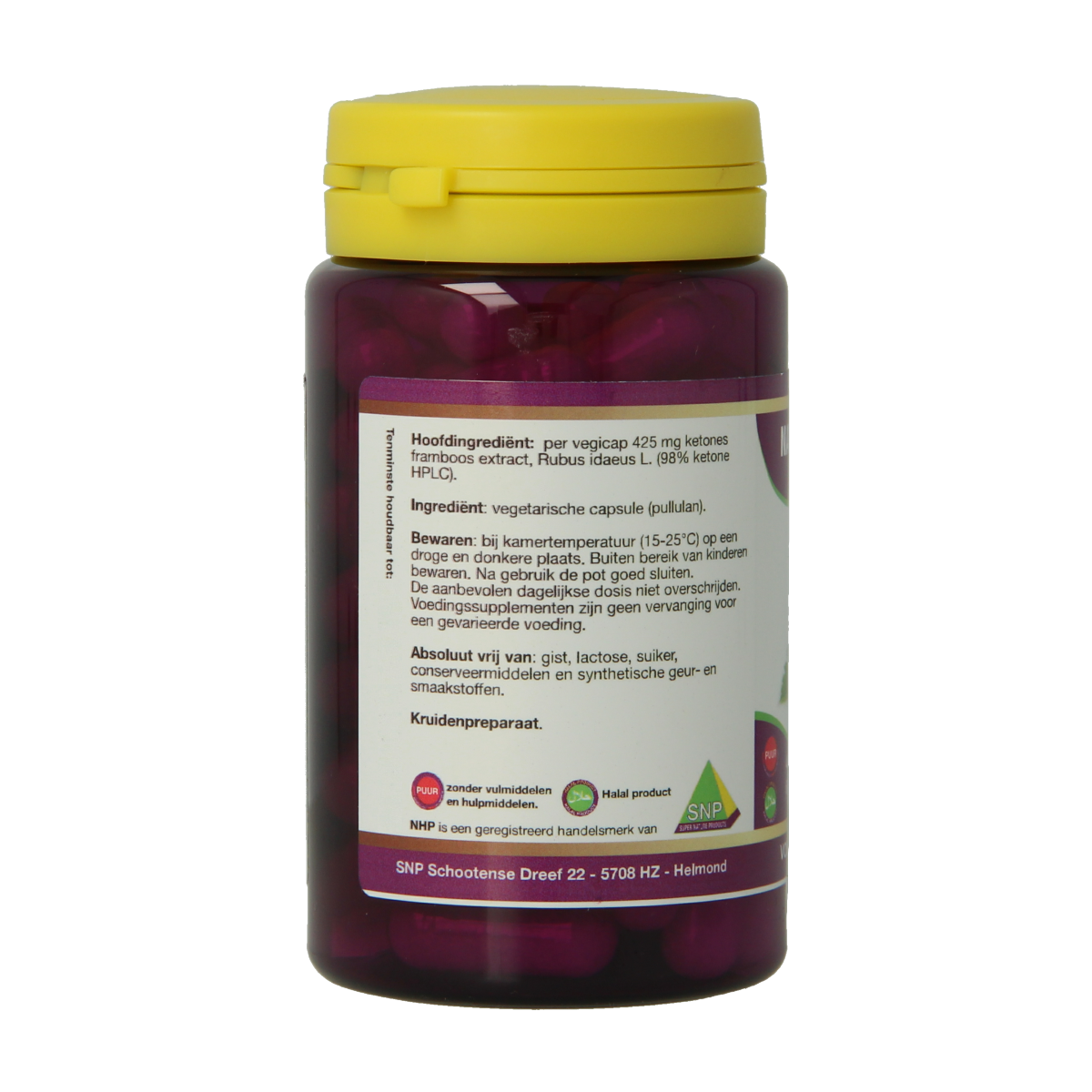 NHP Ketone + 425 mg puur 60 vcaps