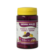 NHP Vitamine B3 Resveratrol Gebufferde Vitamine C Bioperine 30 vcaps