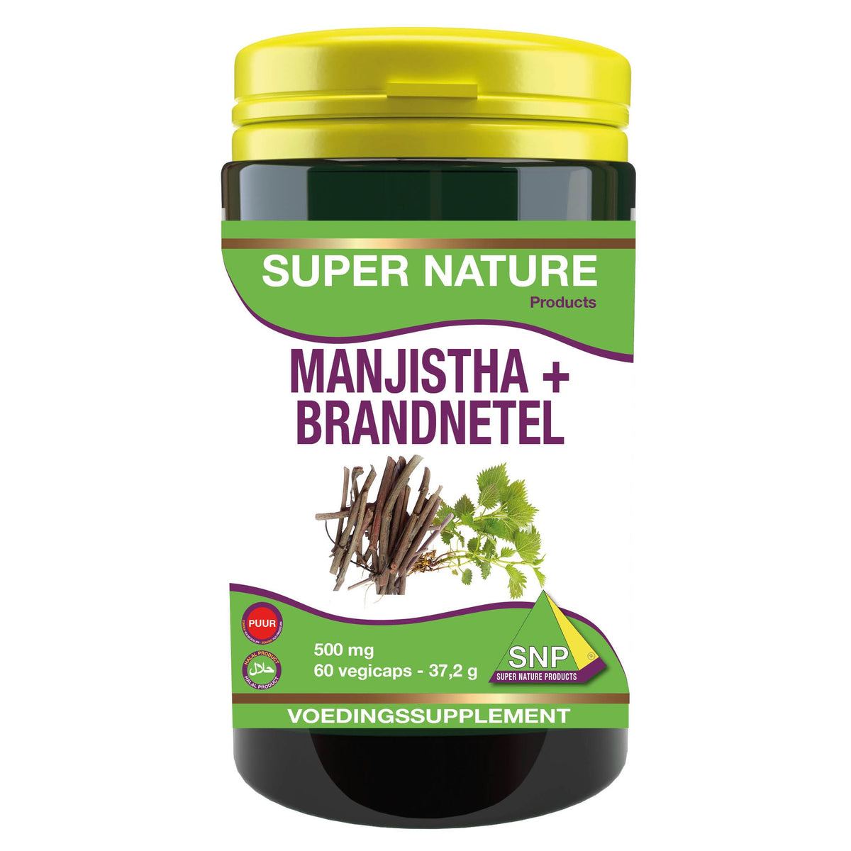 SNP Manjistha + brandnetel puur 60 vcaps