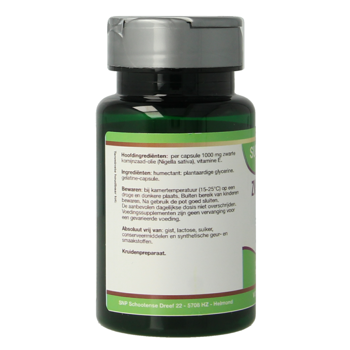 SNP Zwarte komijn olie 1000 mg 30 softgels