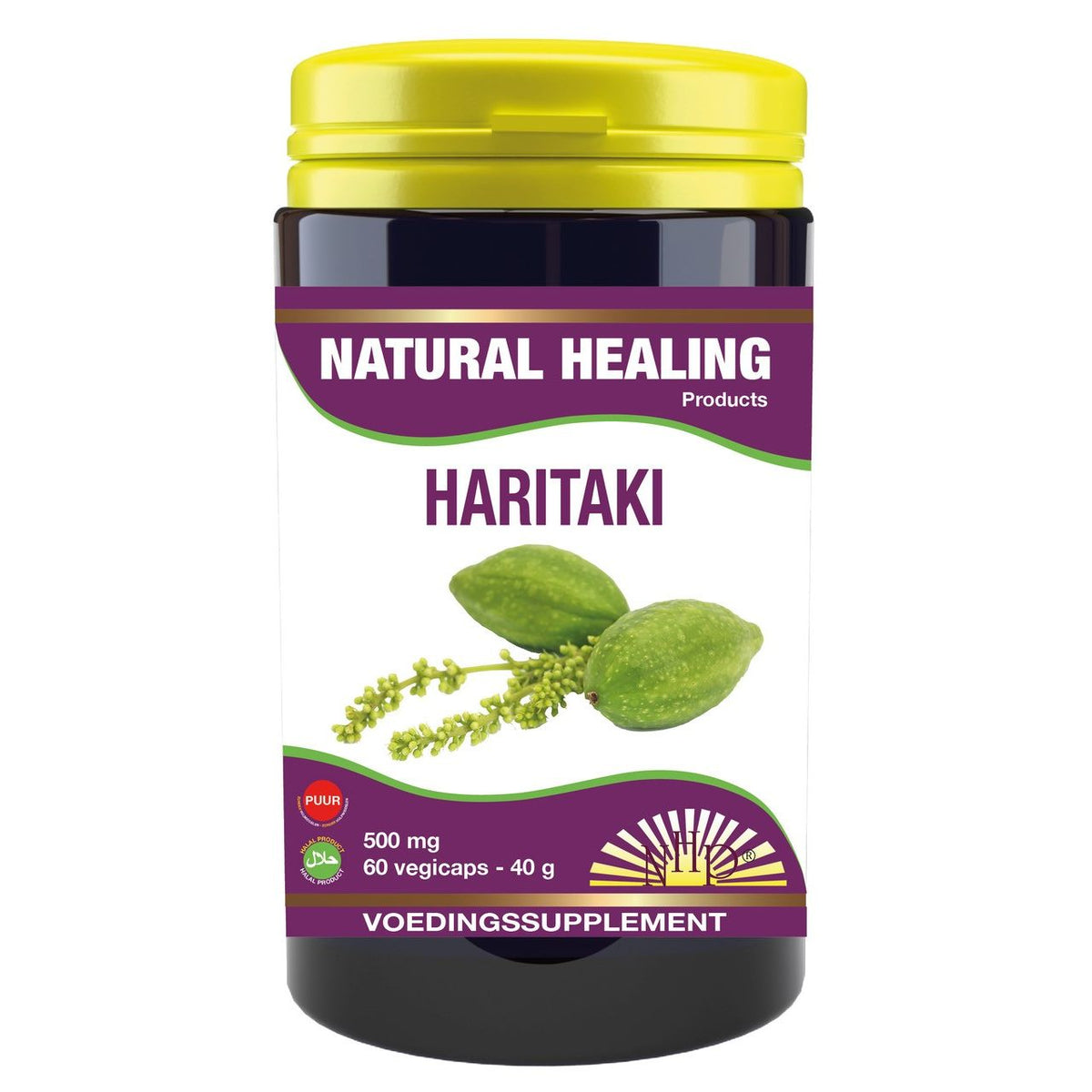 NHP Haritaki puur 60 vcaps