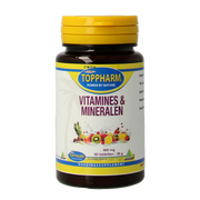 Toppharm Vitamines & Mineralen 60 tabletten