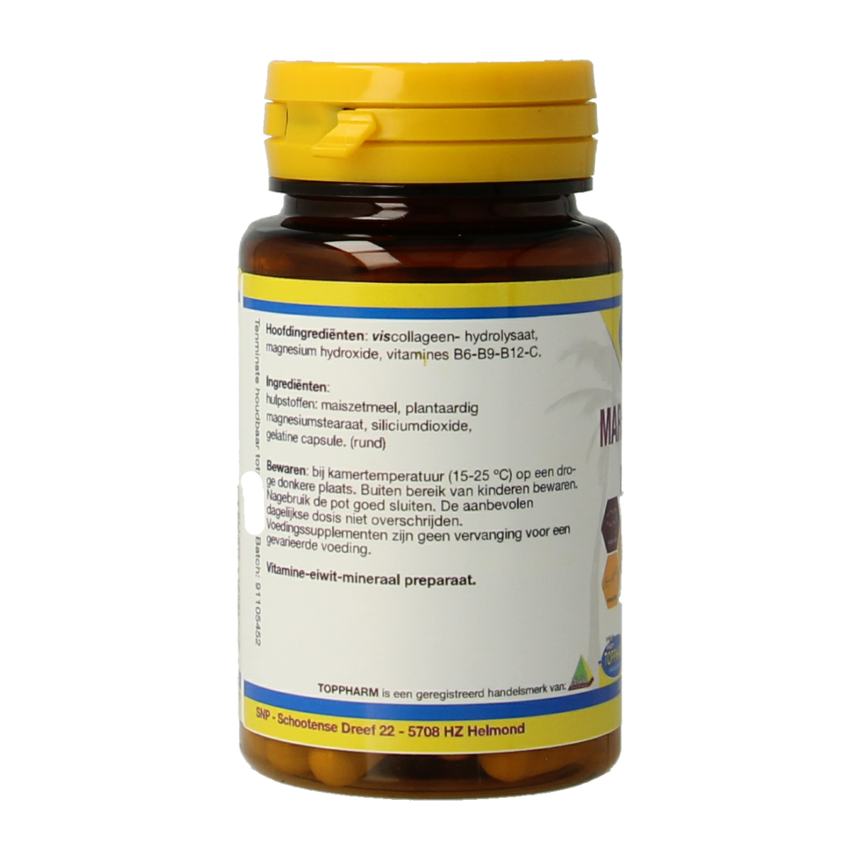Toppharm Marine Collageen Magnesium 60 capsules