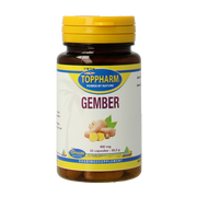 Toppharm Gember 400 mg 50 capsules