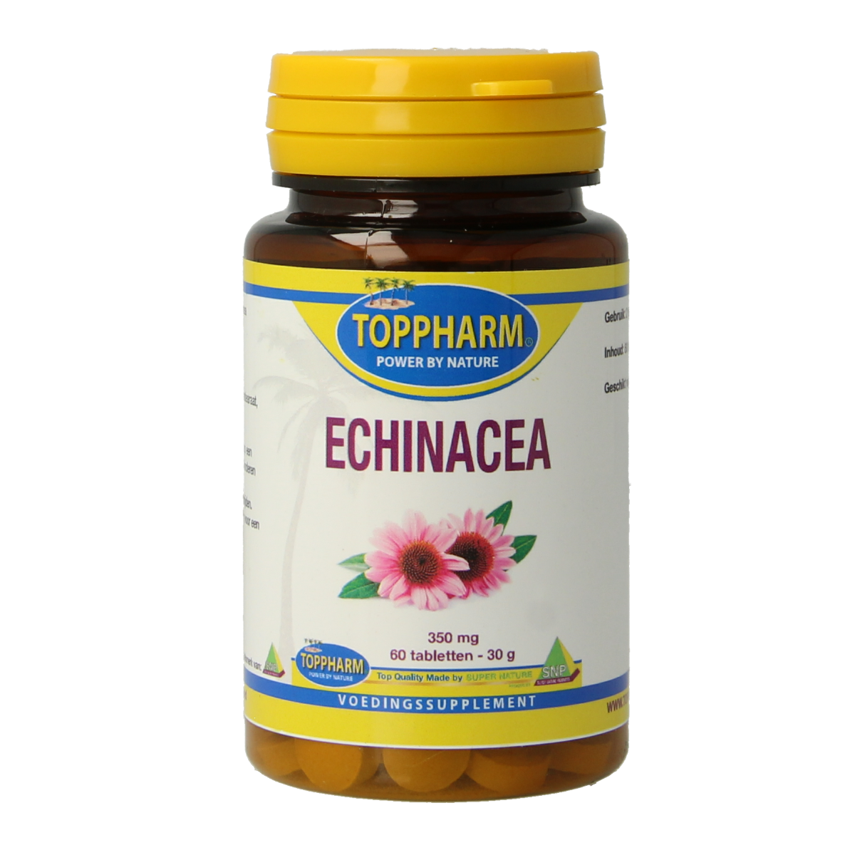 Toppharm Echinacea 350 mg 60 tabletten