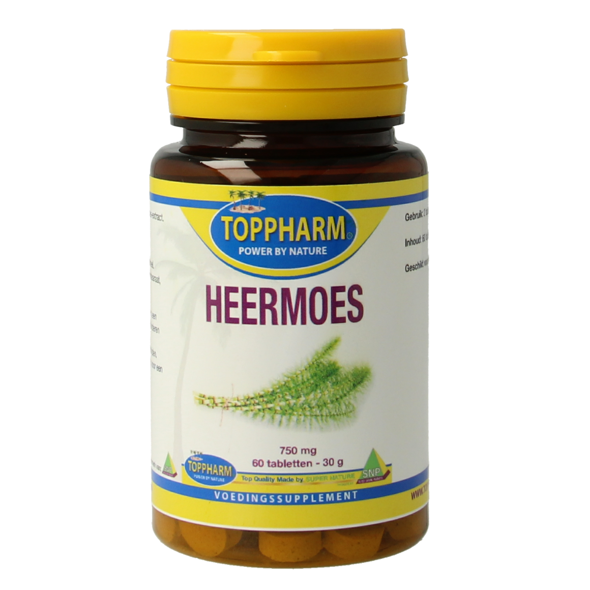 Toppharm Heermoes 150 mg 60 tabletten