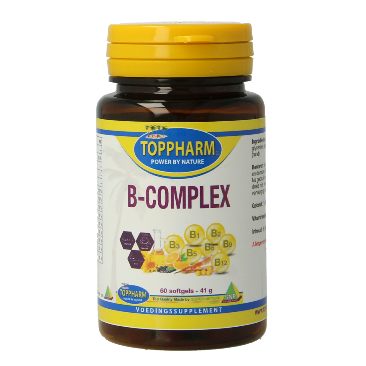 Toppharm B-complex 60 softgels