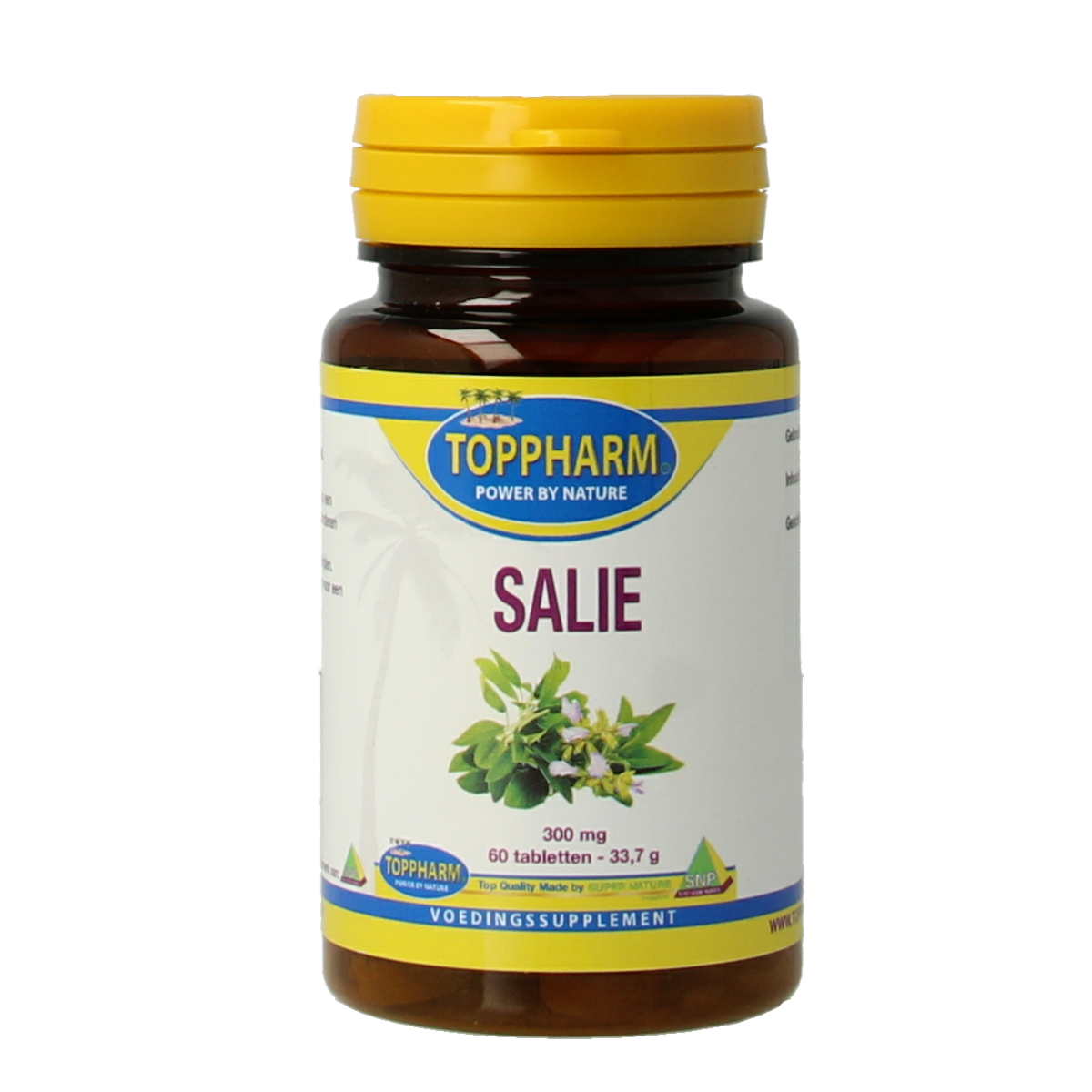 Toppharm Salie 300 mg 60 tabletten