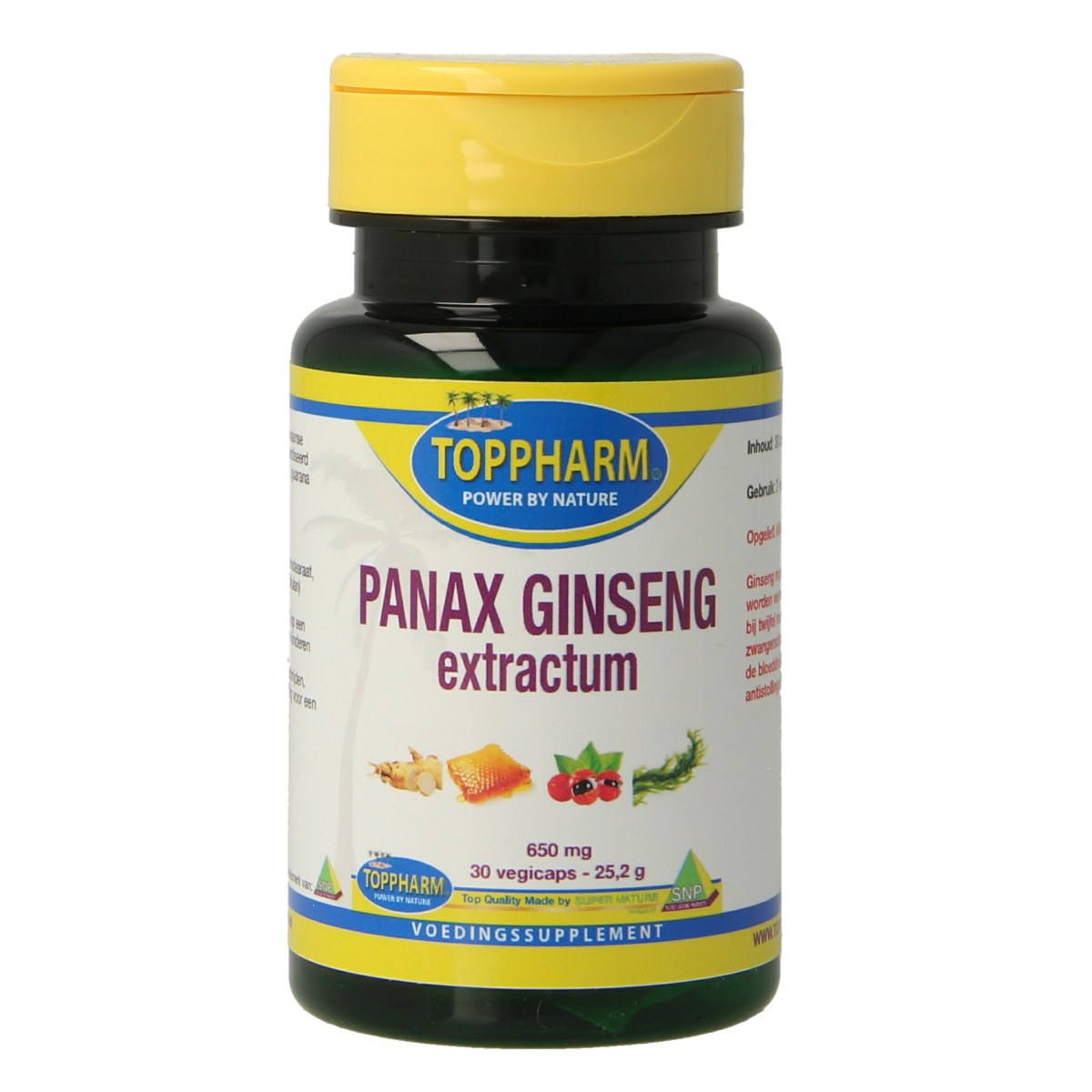 Toppharm Panax Ginseng Extractum 30 capsules