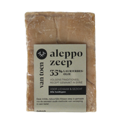Van Toen Aleppo zeep 35% laurierbesolie 190 gram