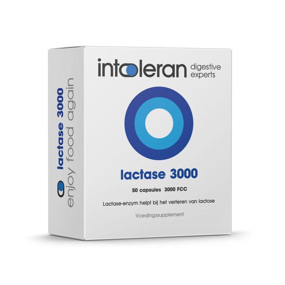 Intoleran Lactase 3000 FCC Capsules 50 cp