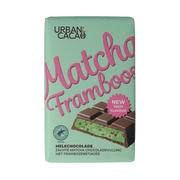 Urban Cacao Matcha framboos 140 gram