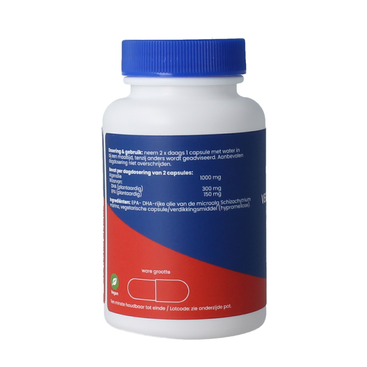 Orthovitaal Vegan omega 3 algenolie 60 vcaps