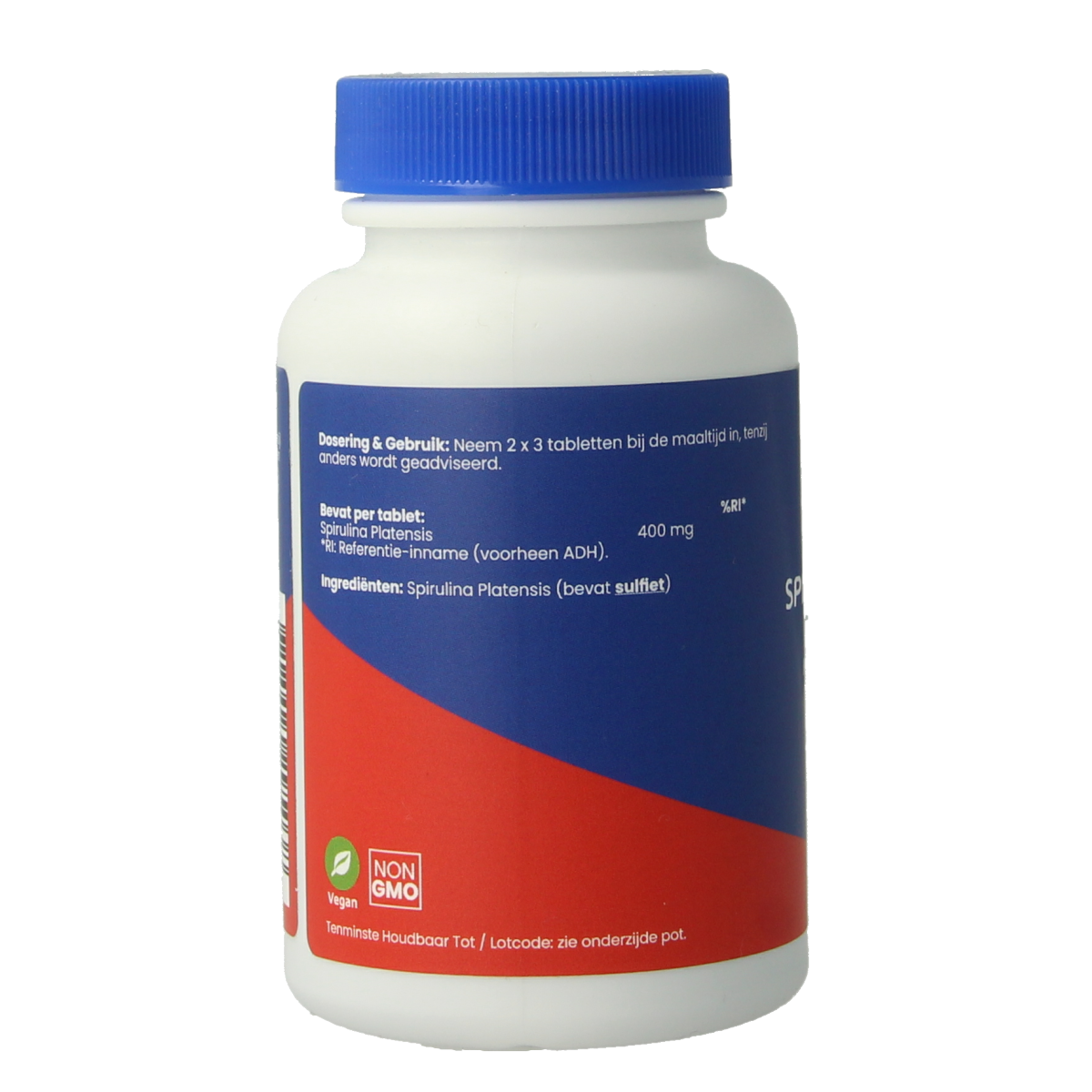 Orthovitaal Spirulina platensis 400 mg 120 tabletten