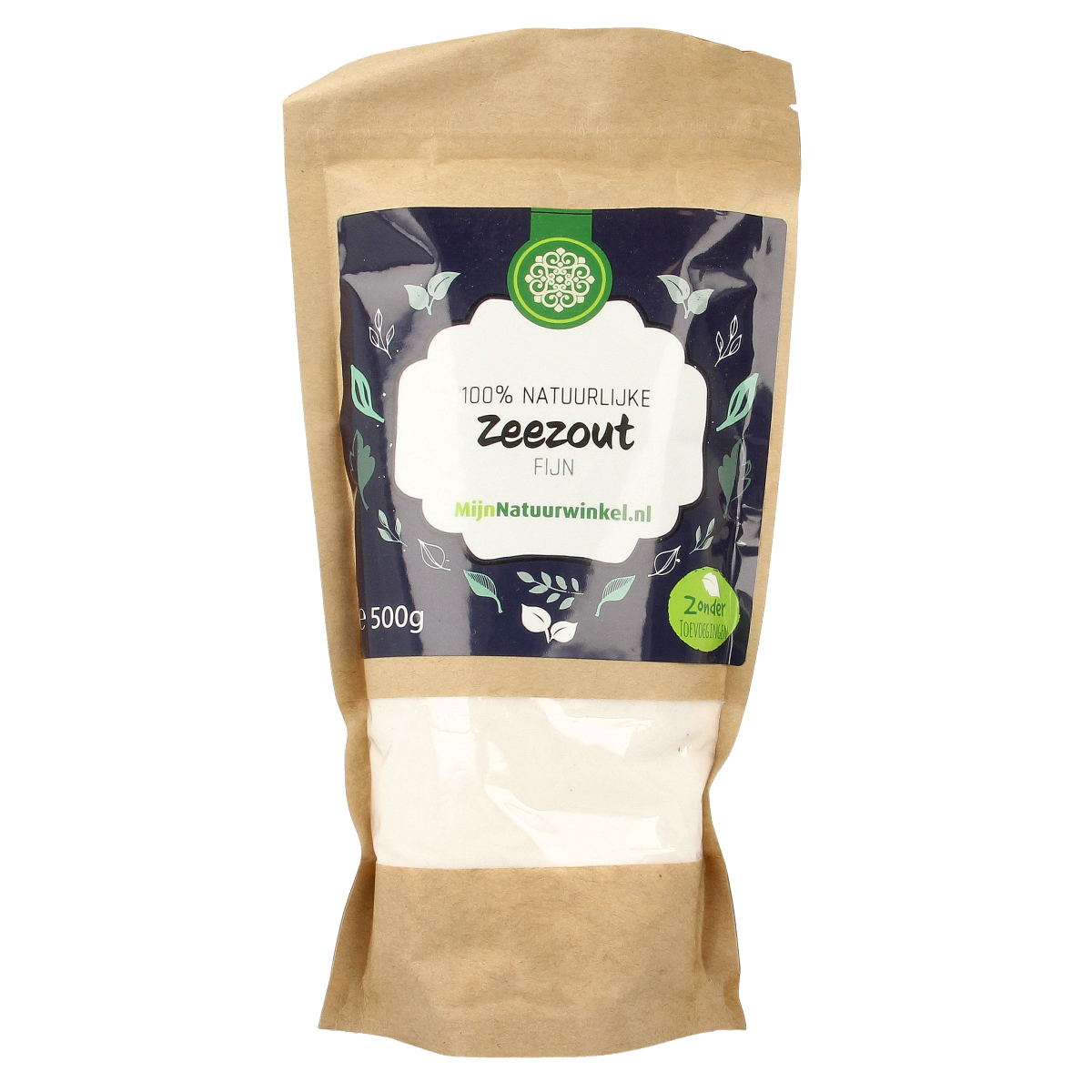 Mijnnatuurwinkel Zeezout fijn 500 gram