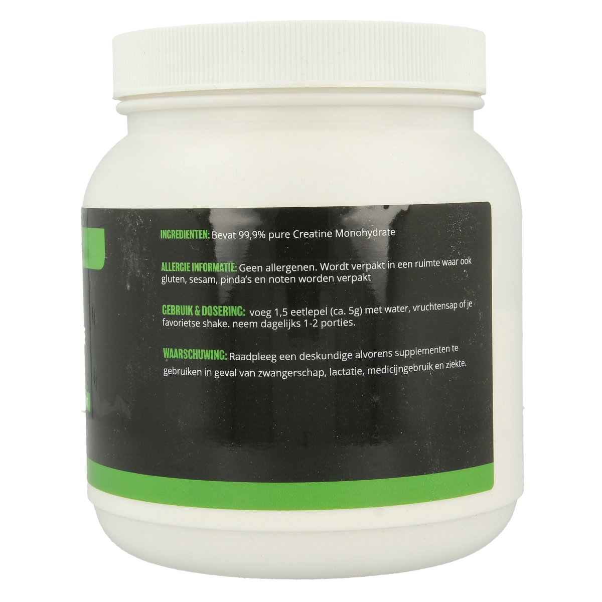 Mijnnatuurwinkel Creatine monohydrate 500 gram