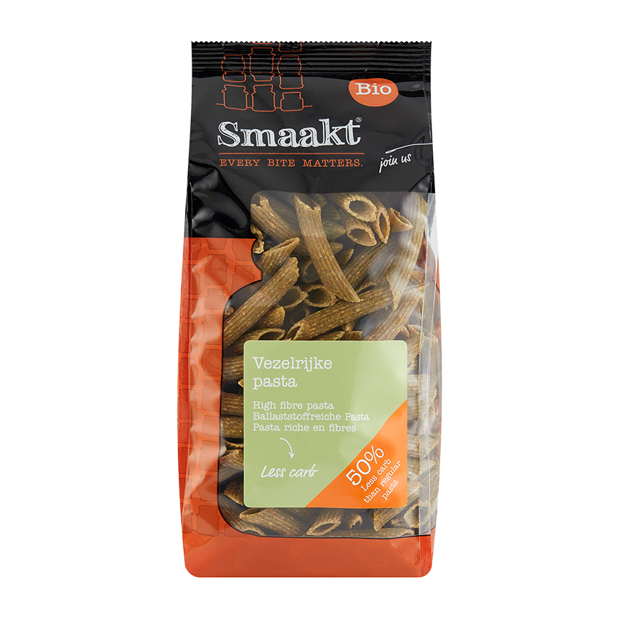 Smaakt Less Carb Vezelrijke Pasta 300 gr