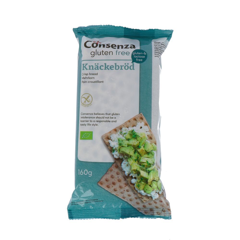 Consenza Knäckebröd meergranen 160 gr