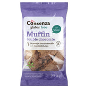 Consenza Muffin Double Chocolate 65 gram