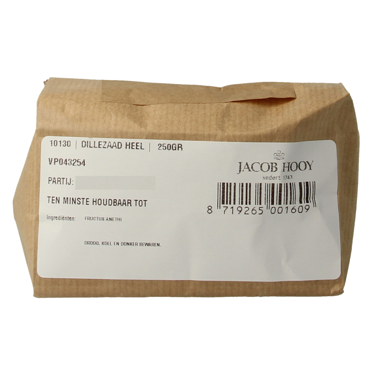 Jacob Hooy Dillezaad 250 gram