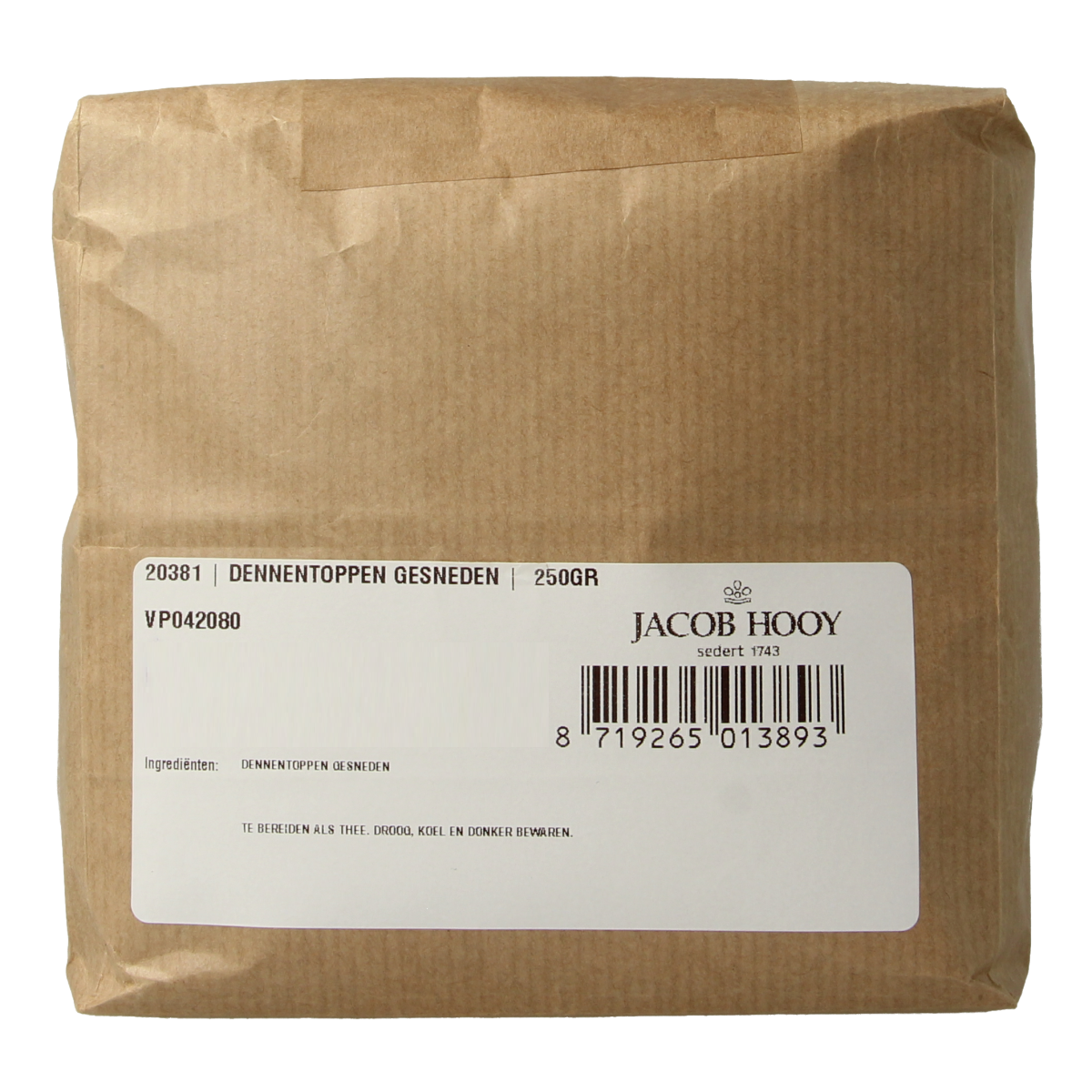 Jacob Hooy Dennetoppen 250 gram