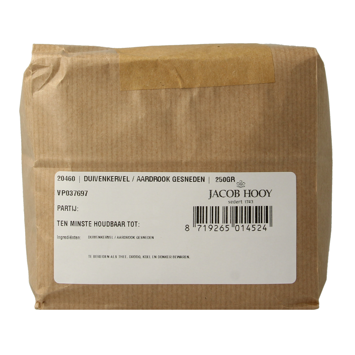 Jacob Hooy Duivenkervel/aardrook 250 gram