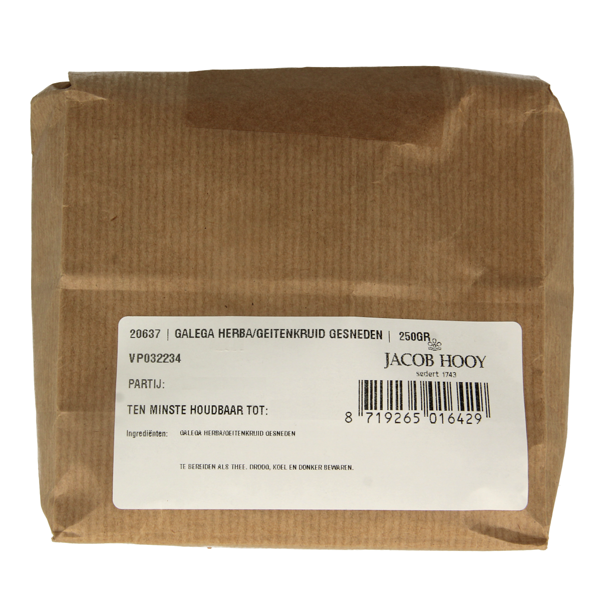 Jacob Hooy Galega/geitekruid 250 gram
